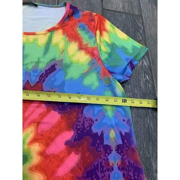 Loveu. Dear 3XL  Pullover Top Colorful Tye Dye - Picture 2 of 9